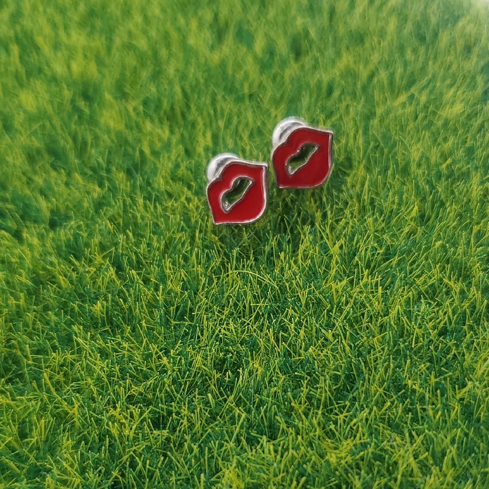 Lip Earrings Flirty E1040
